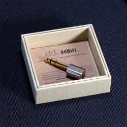 【ddHiFi DJ65A】3.5mm單端(母)轉6.35mm(公)轉接頭