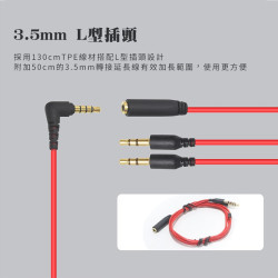 【FANTECH 台灣】EG1 立體聲入耳式電競耳機 可外接獨立麥克風／內建線控麥克風／附加長轉接線