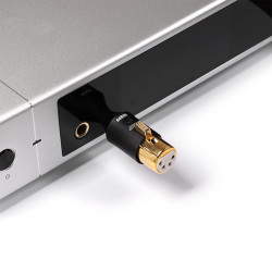 【ddHiFi XLR44C 平衡XLR 4Pin(母)轉4.4mm(公)轉接頭】XLR 4pin耳機轉接