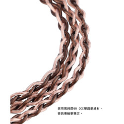 【SIVGA 4pin XLR 耳機升級線（適用雙2.5mm插頭耳機）】適用於XLR音樂設備/播放器/擴大器/可換線式耳