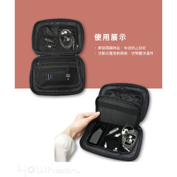 【Howhear】多功能防震收納包 收納/隨身包/3C數位配件/各式線材