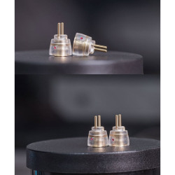 【FiiO LC-78A MMCX(母)轉0.78mm2pin(公)轉接頭】可搭配FiiO FD11耳機/一體成型