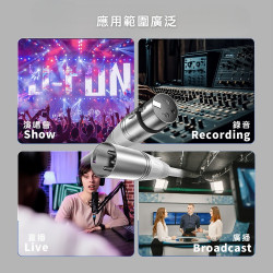 【FIFINE L9C XLR(公)轉XLR(母)音源線(180cm)】
