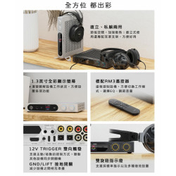 【FIIO K19桌上型旗艦解碼耳機功率擴大機】雙DAC晶片ES9039SPRO/支援多種輸入/支援HDMI/ARC解碼