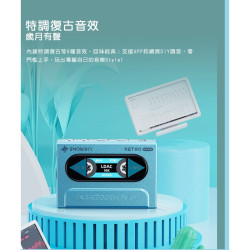【FIIO RETRO NANO 隨身藍牙音樂接收器】雙CS43131解碼晶片/藍牙5.1支援LDAC等8種格式