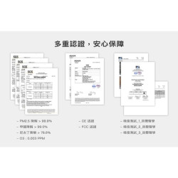 【LUFT MASK光觸媒空氣清淨機】空氣淨化器/免耗材/好清潔/抗菌除臭/辦公/隨身型