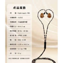 【SIVGA 夜鶯 PRO】Nightingale PRO Hi-Fi 平板振膜可換線耳機/多磁路平面振膜單體