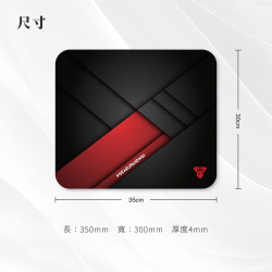 【FANTECH MP356】控制型精密防滑電競滑鼠墊 35x30cm