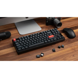 【Keychron K8 Pro QMK/VIA 無線機械式鍵盤 】青軸/藍芽/白光/熱插拔/適用Mac.Win系統