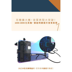 【 ONEmade All in One 】全能手機遊戲握把 耳機擴大機／雙轉接孔／相機快門