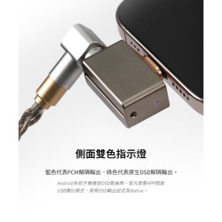 【ddHiFi TC44Pro M3 雙母頭轉Type-C(公)平衡解碼轉接頭】