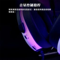 【FANTECH MH92】多平台耳罩式電競耳機-降噪麥克風
