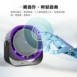 【FANTECH PAC4】 USB無刷電風扇 可使用TypeC行動電池供電 封閉工作室廁所廚房露營帳蓬內使用都方便