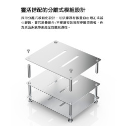 【FIIO Modular Racking】模組化 Hi-Fi 設備音響層架