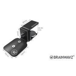 【 Brainwavz TRUSS 】自黏式雙耳機掛架 桌下收納 可掛 FT1 FT5 FT7 SIVGA