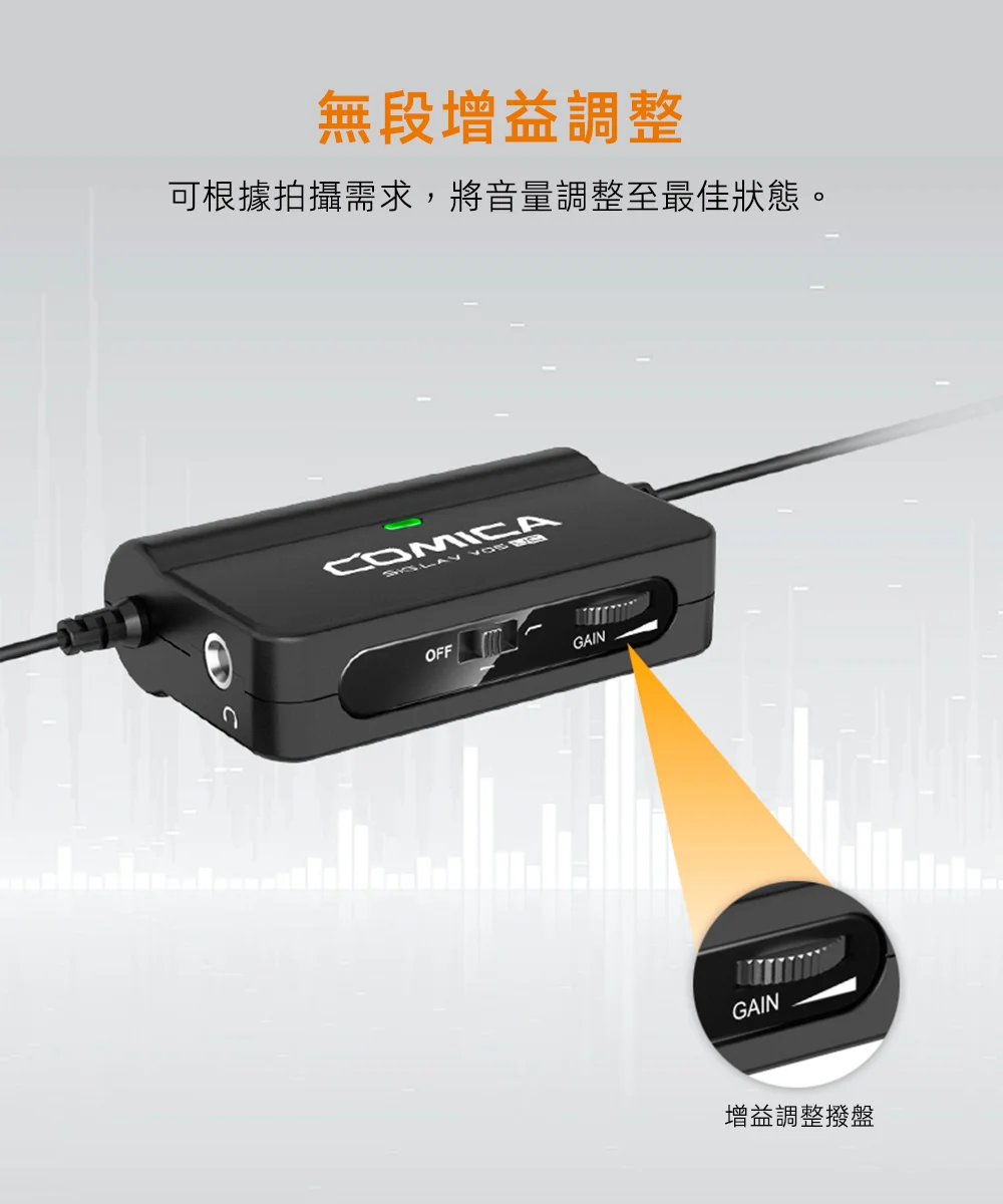 【COMICA CVM-SIG.LAV V05 UC】Type-C專用多功能領夾式有線麥克風