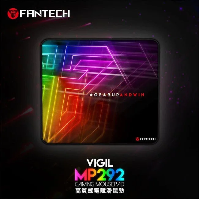 【FANTECH 台灣】MP292 速度型精密防滑電競滑鼠墊 29x25cm