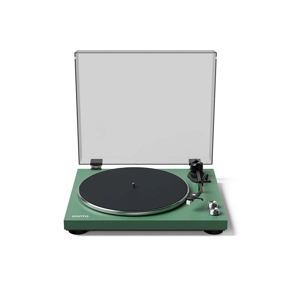 Kanto OBI3 藍牙黑膠唱片機-綠色款