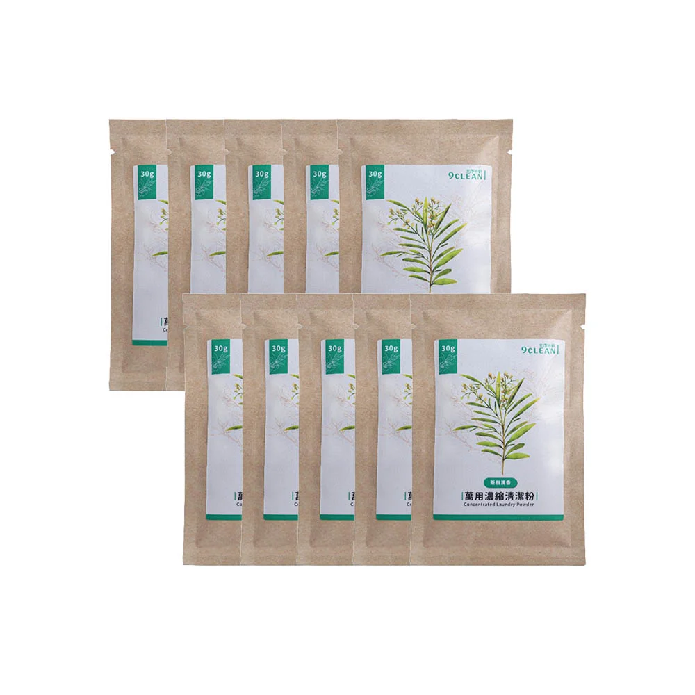 究淨宣研 9CLEAN 萬用濃縮清潔粉-茶樹(30g)10入組 究淨宣研 9CLEAN 萬用濃縮清潔粉-茶樹(30g)10入組