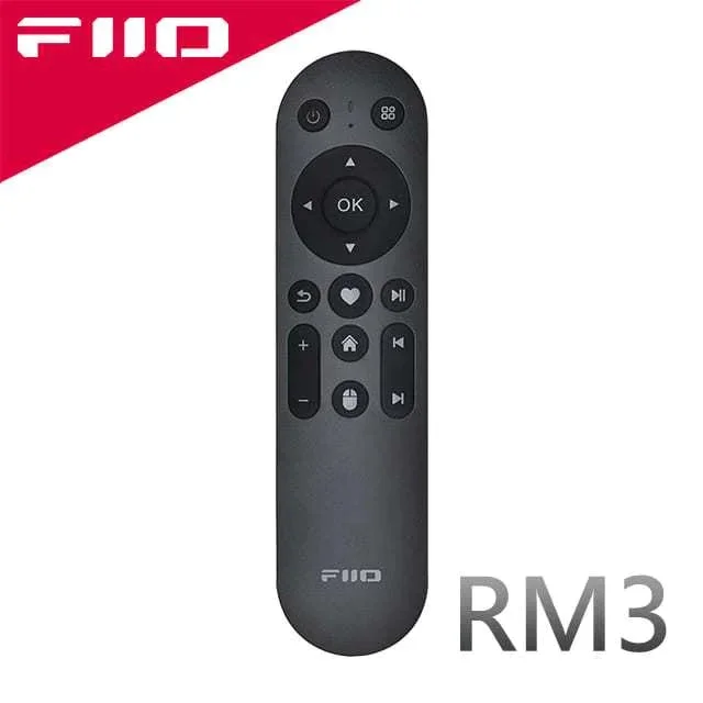 【FiiO RM3 藍牙遙控器】360°無死角控制/藍牙5.0低功耗/滑鼠模式/遠端/ABS/R7 R9播放器可用