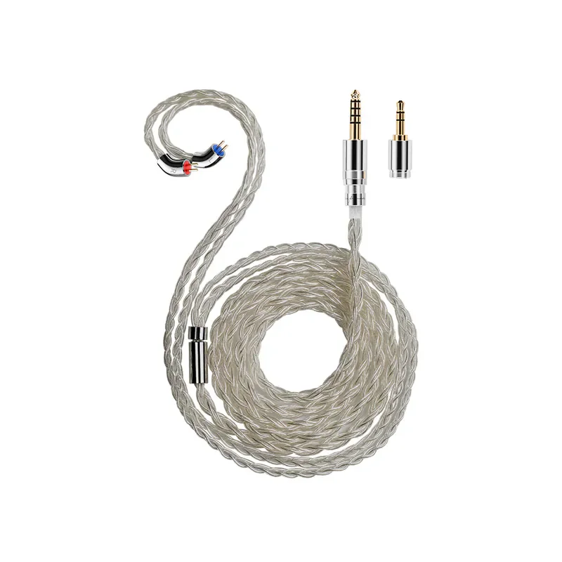 【FIIO LS-RC】單晶銅鍍銀可換插頭 CIEM 耳機升級線(2026版)