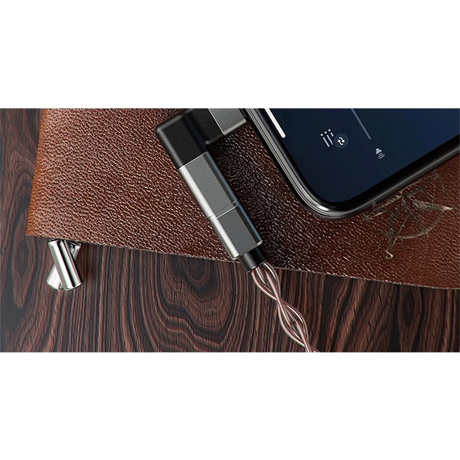【FiiO LF-RB耳機升級線專用轉接頭(LF-TC)】DAC解碼/支援DSD256/32bit/384kHz/磁吸式