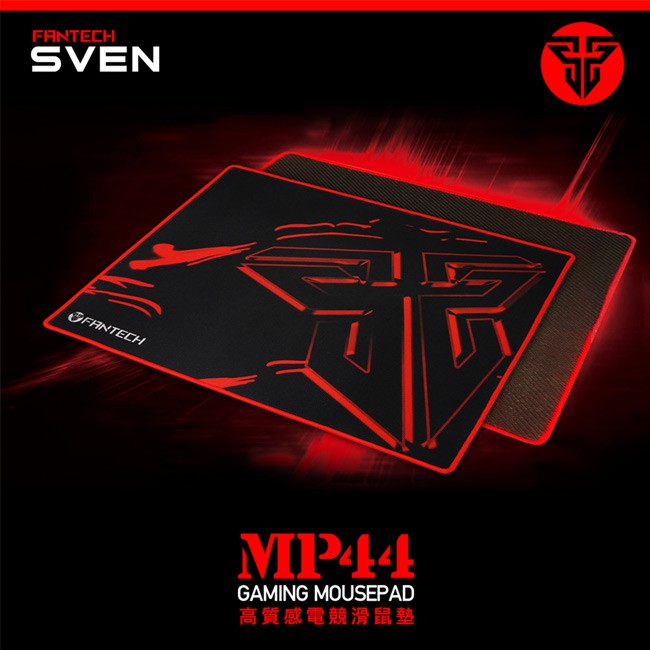 【FANTECH 台灣】MP44 精準控制型精密防滑電競滑鼠墊 44x35cm