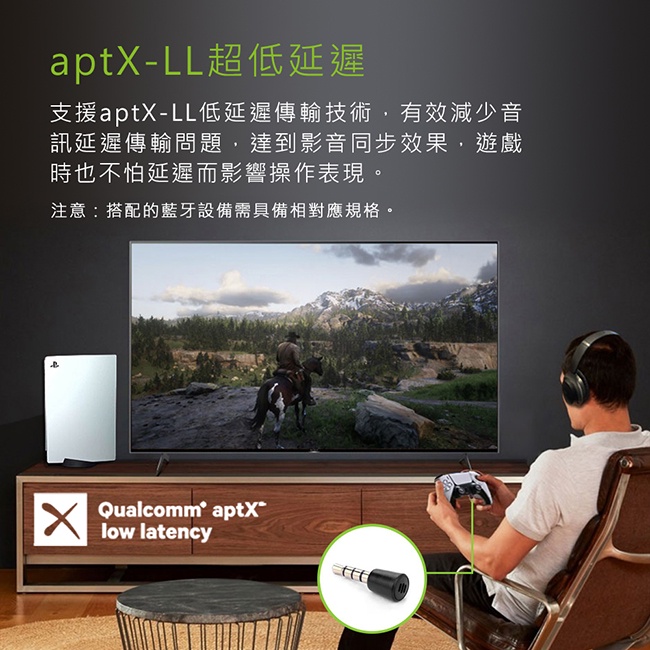 【Avantree C81】Type-C藍牙5.0音樂發射器 藍牙5.0/支援aptX LL, FastStream