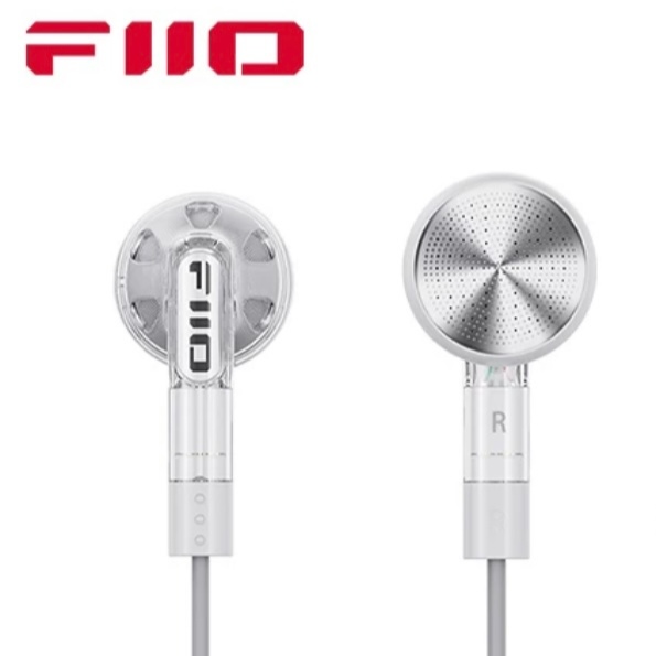 【FiiO FF1 可換線鍍鈹振膜平頭塞耳機】0.78mm雙針可換線設計/麥克風線控按鍵/平頭耳機