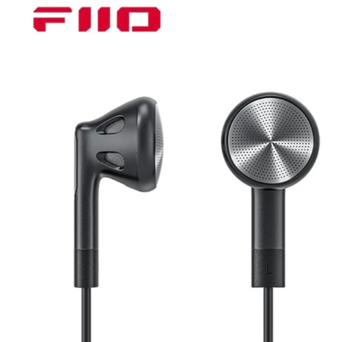 【FiiO FF1 可換線鍍鈹振膜平頭塞耳機】0.78mm雙針可換線設計/麥克風線控按鍵/平頭耳機