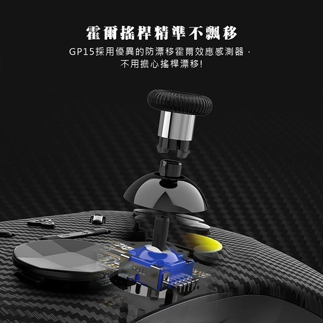 【FANTECH 台灣】GP15 賽車遊戲專用線性扳機震動搖桿 3.5mm耳機孔/真實震動回饋