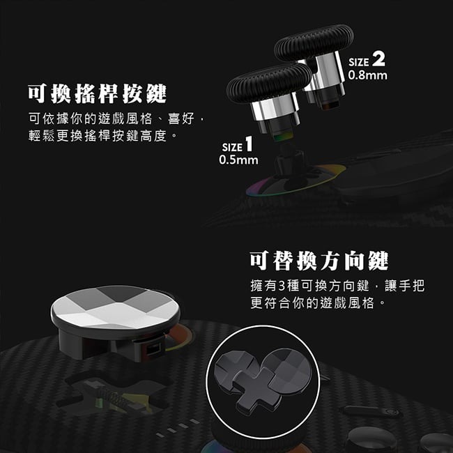 【FANTECH 台灣】GP15 賽車遊戲專用線性扳機震動搖桿 3.5mm耳機孔/真實震動回饋