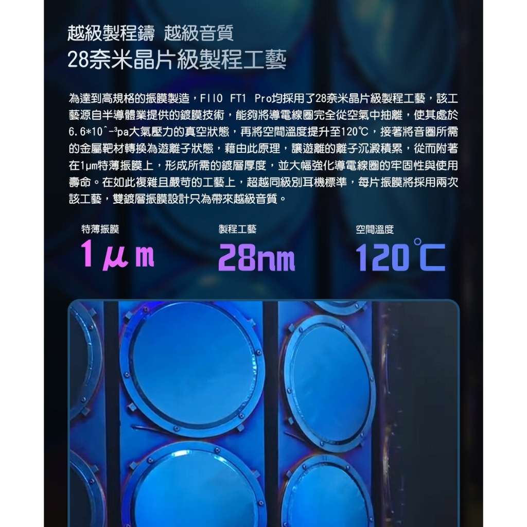 【FIIO FT1 Pro 開放式平板振膜耳罩耳機】鋁雙鍍層/Hi-Res/易推設計/輕量化/平板單元