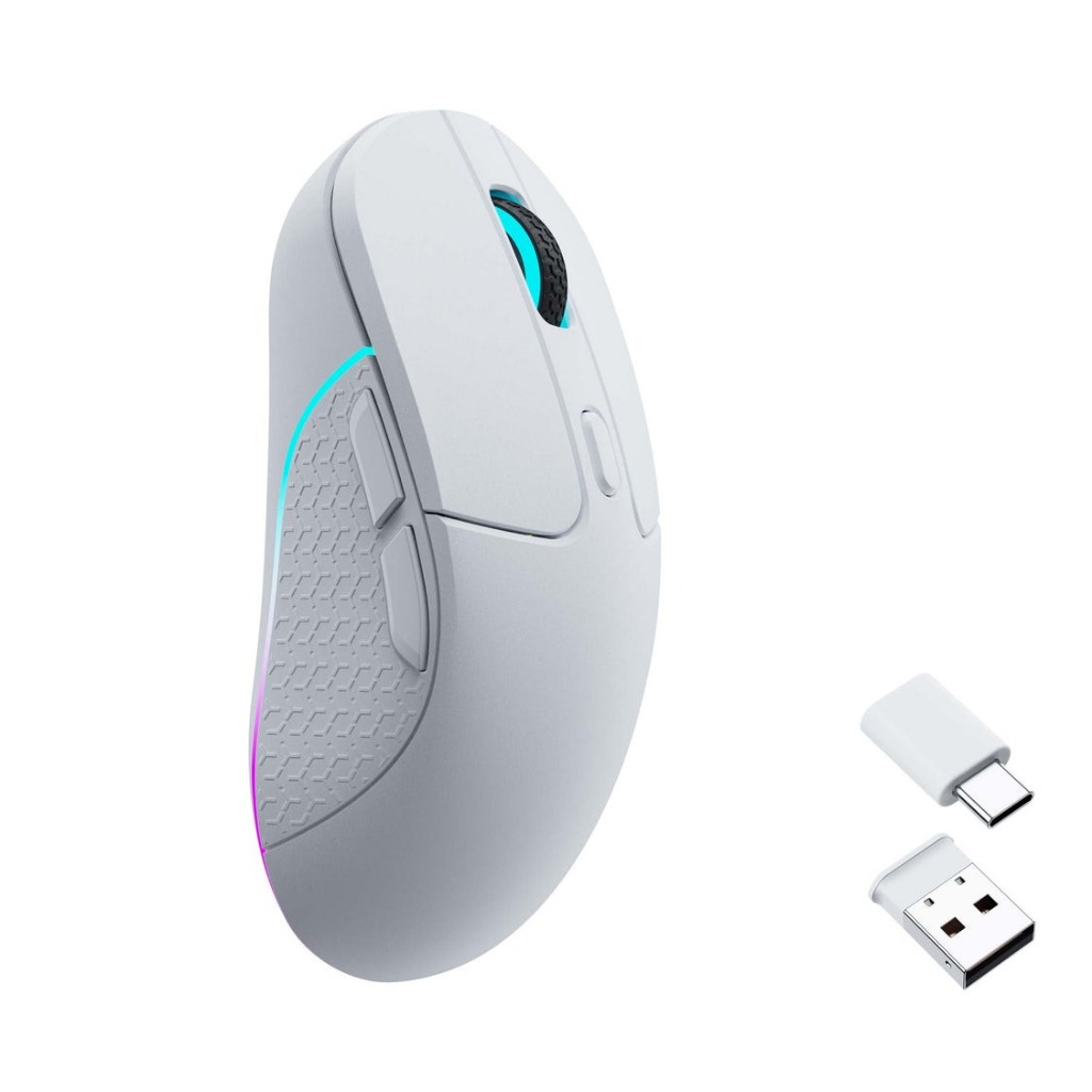 【Keychron M3無線滑鼠】三模無線連接/最高26000 DPI/可調RGB