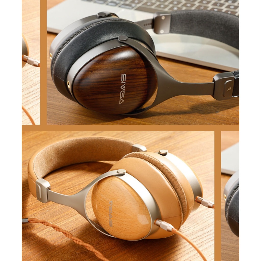 【SIVGA SV021 PRO】 Hi-Fi 封閉式動圈耳罩耳機/50mm鋁製大驅動單體/大黑銅鋁合金線音圈