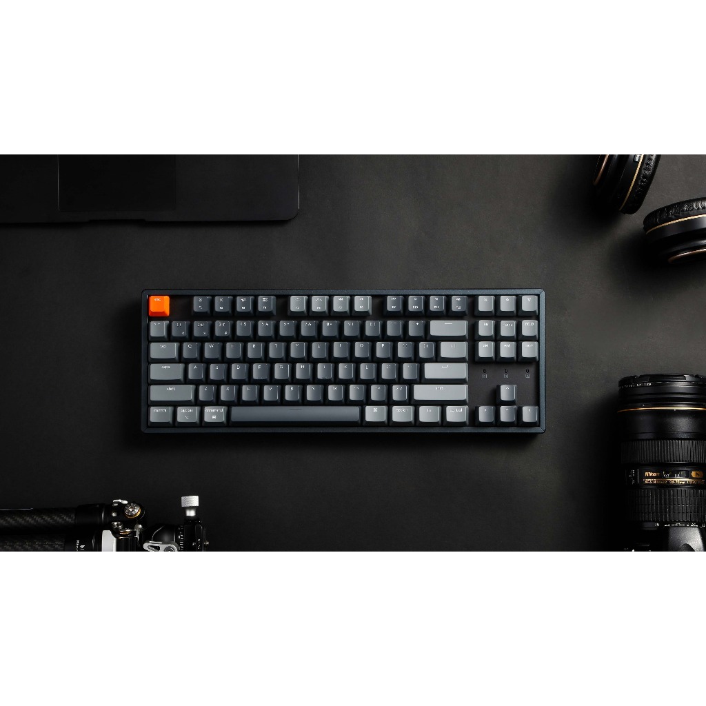 【Keychron K8 80%無線機械式鍵盤】支援Mac.Win系統/藍芽/青.紅軸/RGB 【Keychron K8 80%無線機械式鍵盤】支援Mac.Win系統/藍芽/青.紅軸/RGB