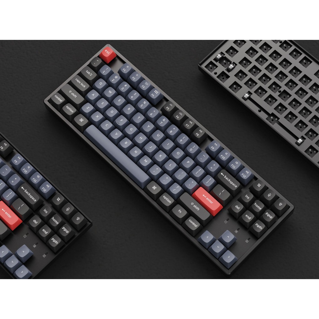 【Keychron K8 Pro QMK/VIA 無線機械式鍵盤 】青軸/藍芽/白光/熱插拔/適用Mac.Win系統 【Keychron K8 Pro QMK/VIA 無線機械式鍵盤 】青軸/藍芽/白光/熱插拔/適用Mac.Win系統