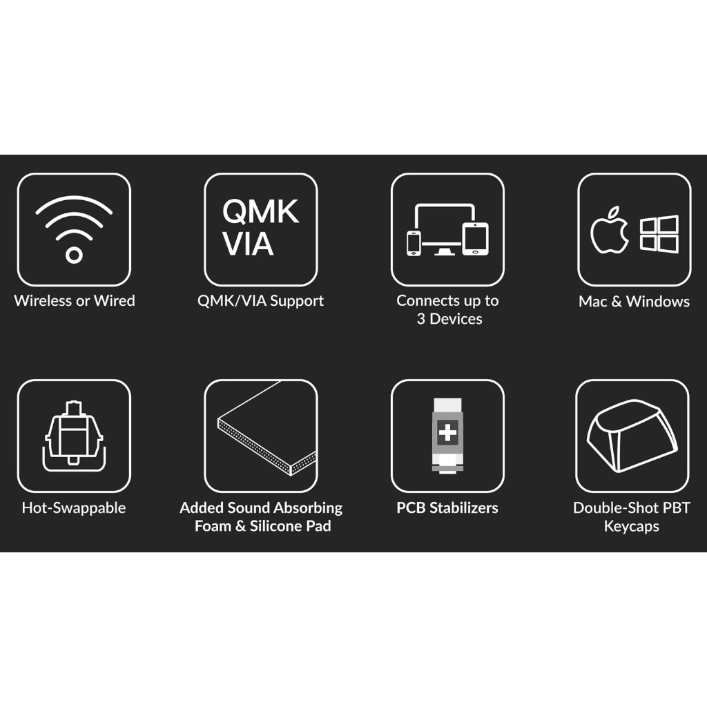 【Keychron K8 Pro QMK/VIA 無線機械式鍵盤 】青軸/藍芽/白光/熱插拔/適用Mac.Win系統