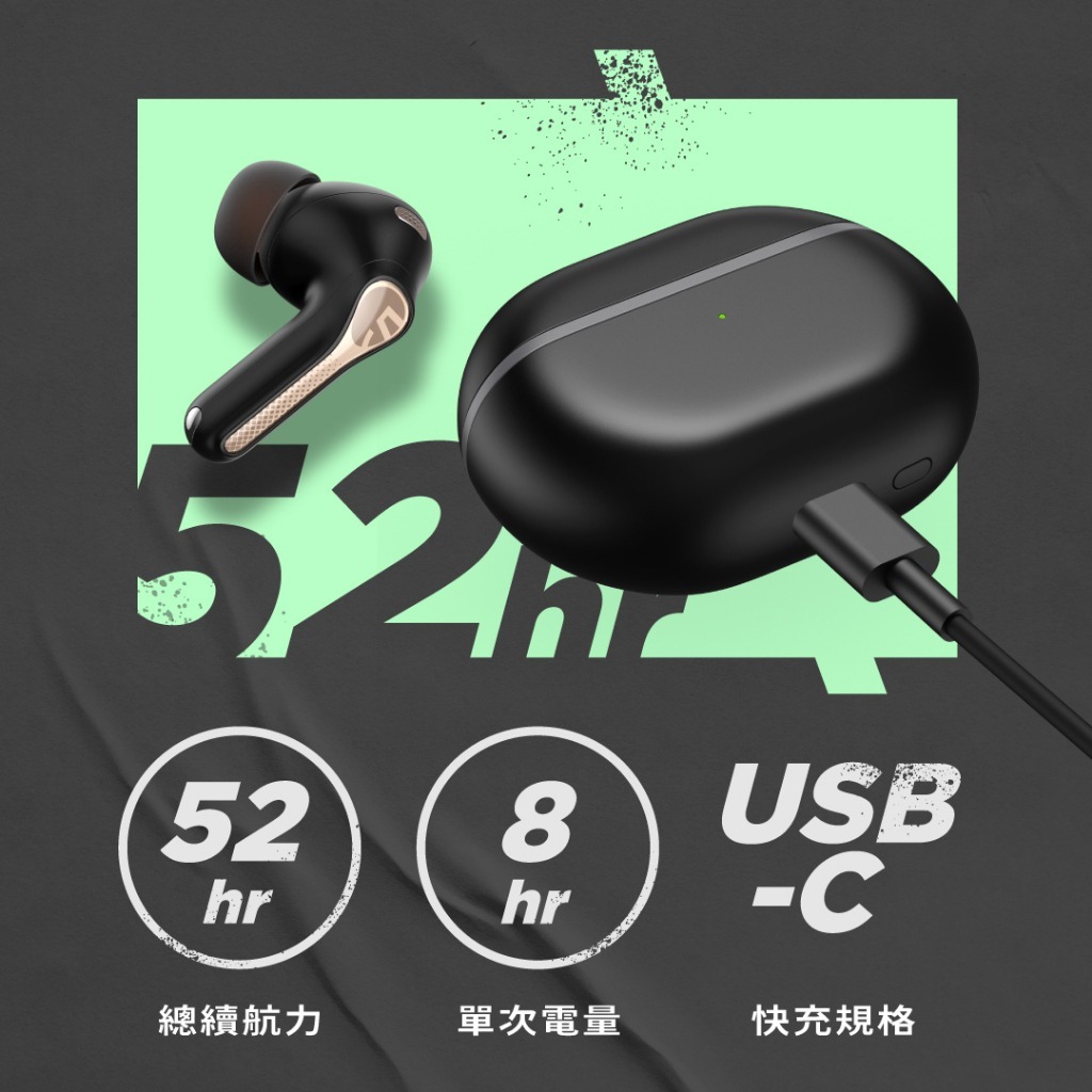 【SoundPeats Capsule3 Pro】 真無線藍牙耳機 LDAC/抗風噪/ANC/藍芽5.3