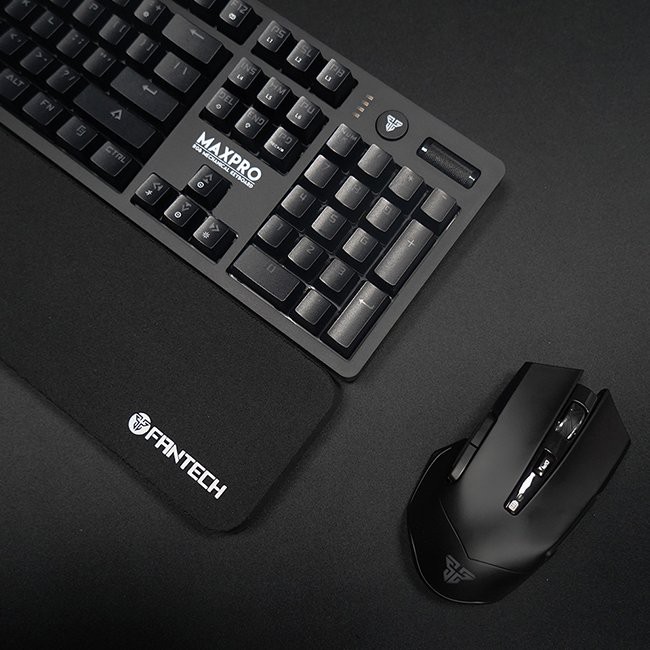 【FANTECH 台灣】AC4101L 人體工學電競鍵盤護腕墊 紓壓護腕／手托舒適／防滑橡膠底座