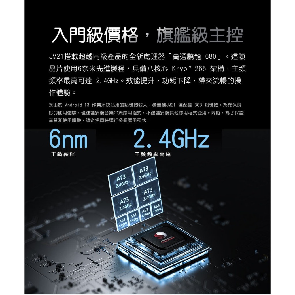 【FIIO JM21 Hi-Fi無損隨身音樂播放器】Android13系統/雙CS43198 DAC/輕薄機身/大推力