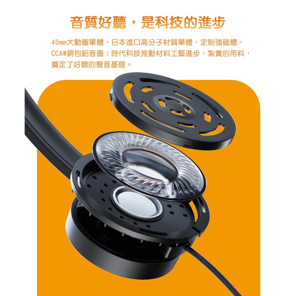 【FIIO&SNOWSKY WIND】半開放動圈式耳罩耳機/日本進口PET複合振膜/50g輕量化/三鍵線控/復古風格