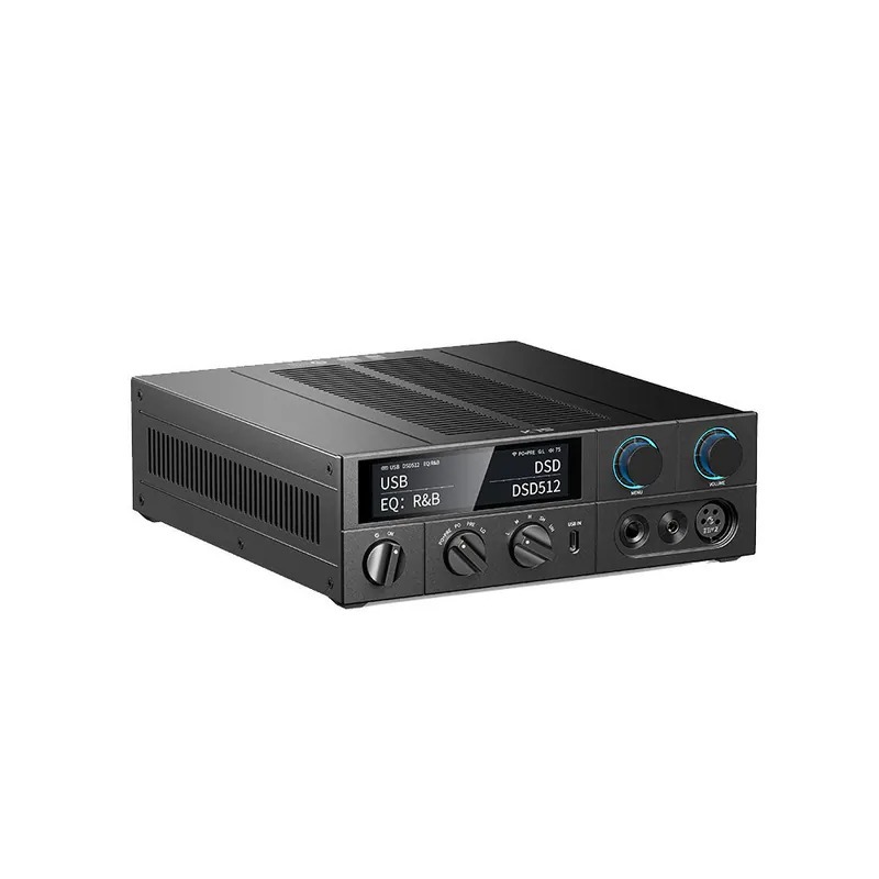 【FIIO K15 桌上型解碼耳機功率擴大機】3000mW*2強勁推力/ AK4497S晶片*2/全平衡音訊架構