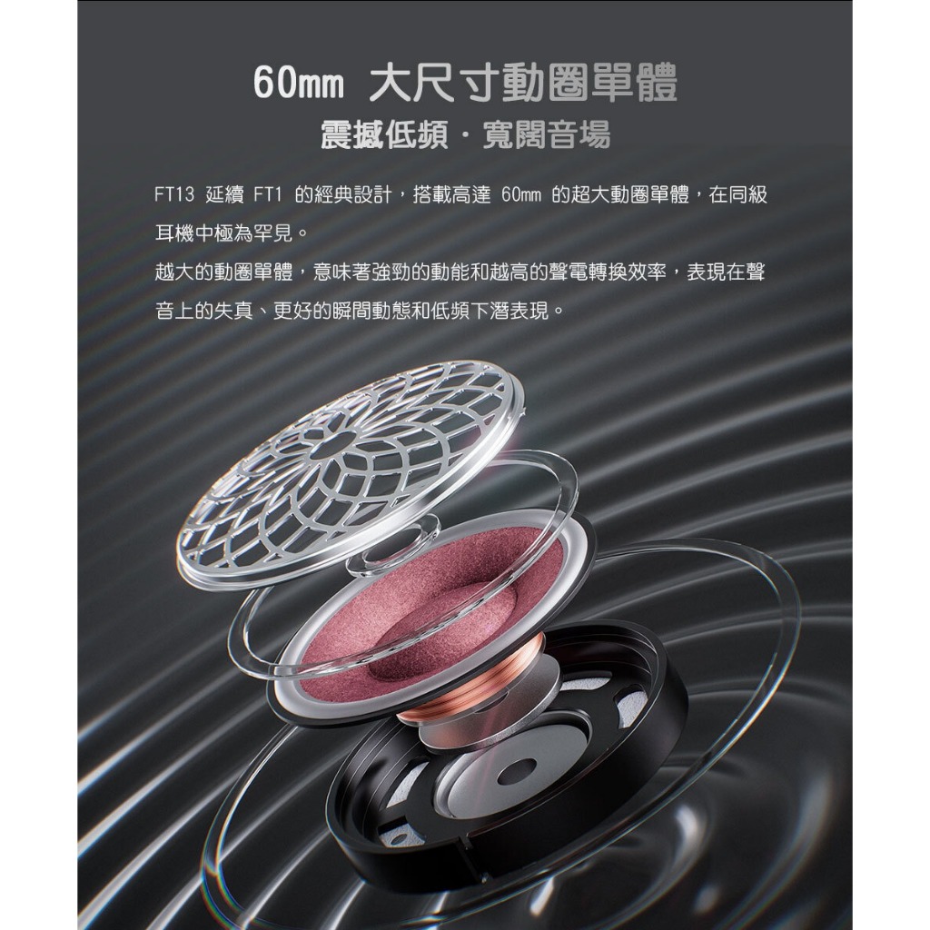 【FIIO FT13】封閉式大動圈實木耳罩耳機/60mm大動圈/天然紫心木木碗/羊毛複合奈米木纖維振膜