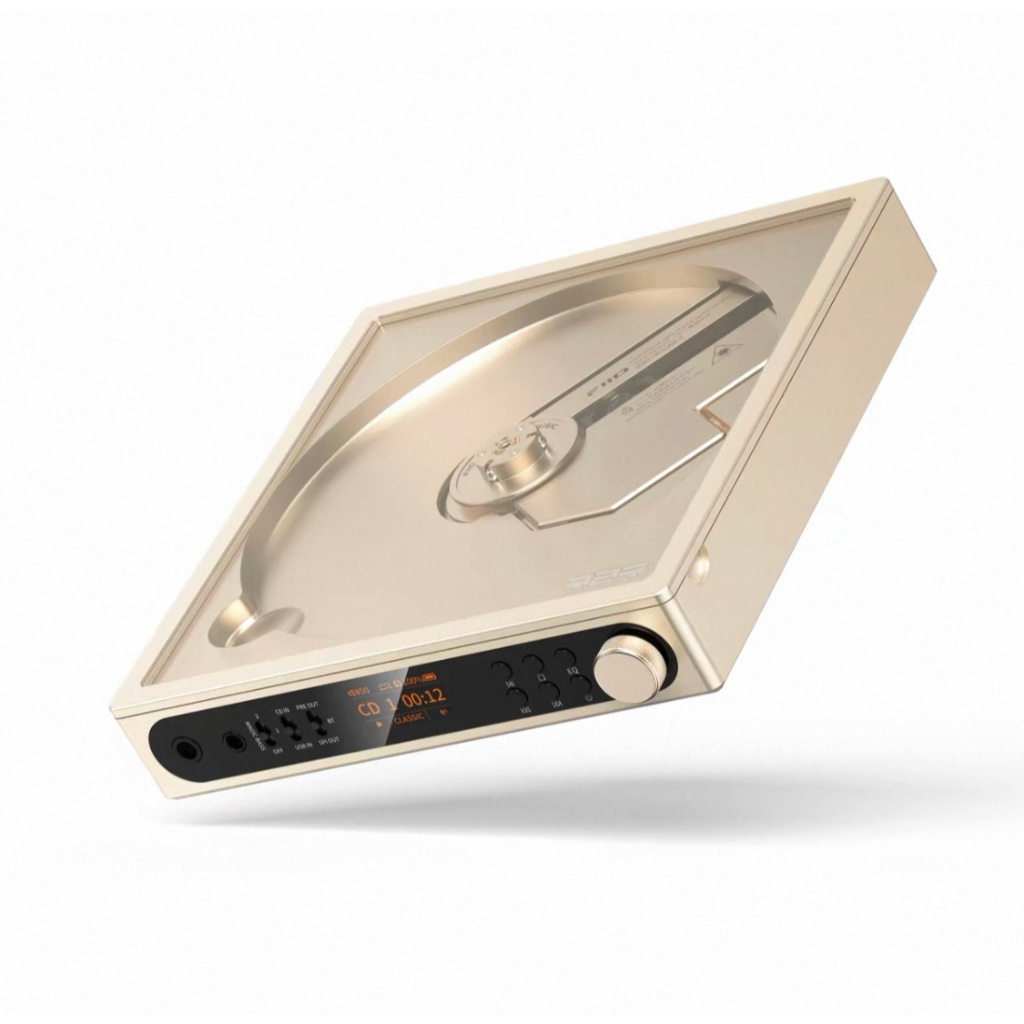 【FiiO DM15 R2R】藍牙隨身Hi-Fi CD播放器/Hi-Fi級USB音效卡邊聽邊抓軌/高解析顯示螢幕