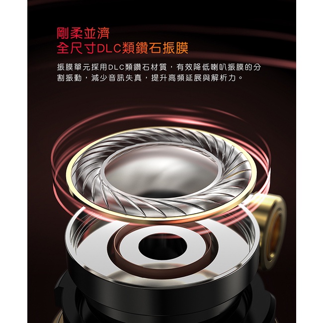 【FiiO FD3】類鑽石振膜動圈MMCX可換線耳機 12mm單動圈／可換聲導管／單晶銅線／鍍藍玻璃面板
